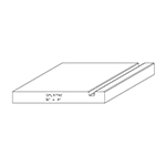 1/2" x 4" Brazilian Cherry Custom Bed Moulding - SPL9792