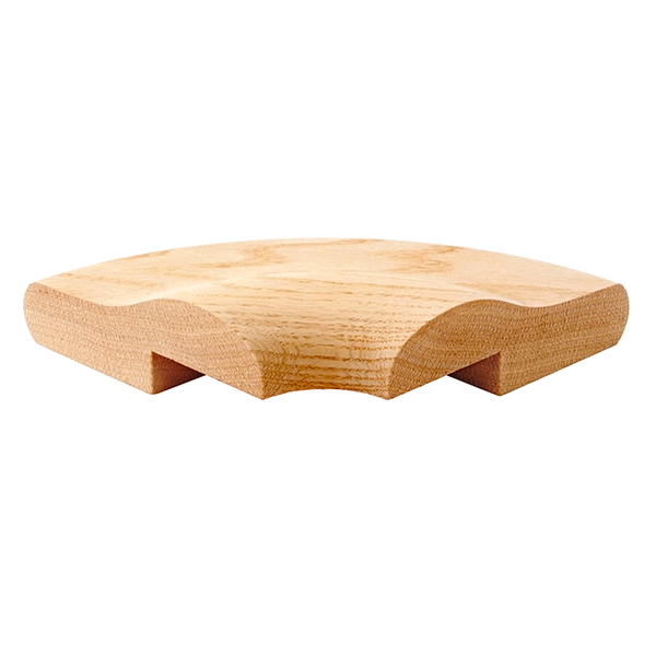 Red Oak Bar Railing Red Oak Bar Rail 90° Outside Corner - B005OSC