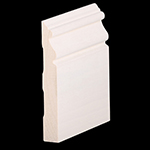 F/J Primed Poplar Double Ripple Baseboard - B209B