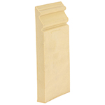 3/4" x 7-1/2" Paint Grade Flex Trim��_��__��_��__ Tall Double Ripple Baseboard - B212-FLEX-POP