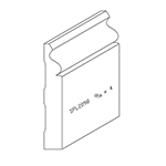 11/16" x 4" Natural Alder Custom Baseboard - SPL2098