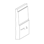 3/4" x 5-1/2" Quarter Sawn White Oak Custom Baseboard - SPL2128