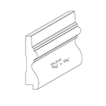0.780" x 3.188" Quarter Sawn White Oak Custom Baseboard - SPL2141
