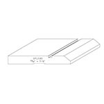 0.719" x 5-1/2" Cherry Custom Baseboard - SPL2185