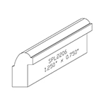 3/4" x 1-1/4" Quarter Sawn Red Oak Custom Back Band - SPL2206