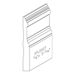 5/8" x 5.188" Character Grade White Oak Custom Baseboard - SPL2227