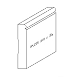 0.640" x 3-1/4" Quarter Sawn White Oak Custom Baseboard - SPL235