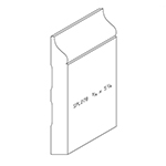 3/4" x 5-1/4" Quarter Sawn White Oak Custom Baseboard - SPL278