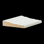 11/16" x 3-1/4" MDF Primed Colonial Casing - MDF445