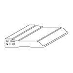 3/4" x 3-1/2" F/J Primed Poplar Custom Casing - SPL1008