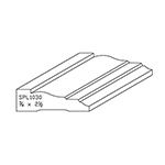 3/4" x 2-1/2" Ash Custom Casing - SPL1030