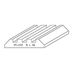 3/4" x 3-1/2" F/J Primed Poplar Custom Casing - SPL1032