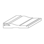 0.800" x 4-1/8" Natural Alder Custom Casing - SPL1042