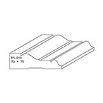 1.031" x 3-1/2" Quarter Sawn White Oak Custom Casing - SPL1048