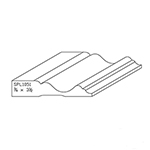 3/4" x 3-1/2" Natural Alder Custom Casing - SPL1051