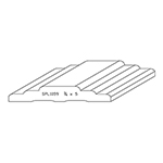 3/4" x 5" F/J Primed Poplar Custom Casing - SPL1059