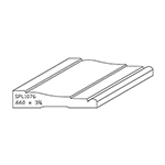 0.660" x 3-1/4" F/J Primed Poplar Custom Casing - SPL1076