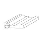 3/4" x 2-3/4" F/J Primed Poplar Custom Casing - SPL1086