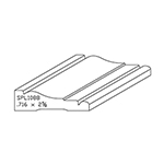 0.716" x 2-5/8" Natural Alder Custom Casing - SPL1088