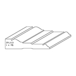 1" x 4-1/2" Cherry Custom Casing - SPL1113