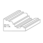 1-3/4" x 3-1/4" Hickory Custom Casing - SPL1114