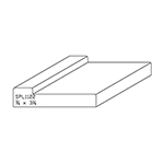 3/4" x 3-1/4" F/J Primed Poplar Custom Casing - SPL1122