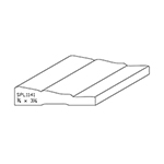 3/4" x 3-1/4" Poplar Custom Casing - SPL1141