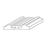 3/4" x 4" Quarter Sawn White Oak Custom Casing - SPL1145