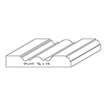 13/16" x 4-3/4" F/J Primed Poplar Custom Casing - SPL1149