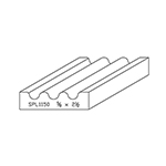 5/8" x 2-1/2" Brazilian Cherry Custom Casing - SPL1150