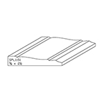 5/8" x 2-1/2" Quarter Sawn White Oak Custom Casing - SPL1151