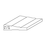 3/4" x 3-1/4" F/J Primed Poplar Custom Casing - SPL1156