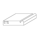 3/4" x 3-1/2" Cherry Custom Casing - SPL1159