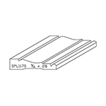 9/16" x 2-1/2" F/J Primed Poplar Custom Casing - SPL1175