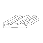 13/16" x 3-3/4" White Oak Custom Casing - SPL1178