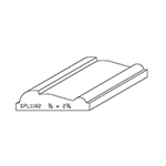 3/4" x 2-3/4" F/J Primed Poplar Custom Casing - SPL1182