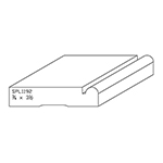 3/4" x 3-1/2" F/J Primed Poplar Custom Casing - SPL1192