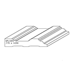 0.770" x 4.200" F/J Primed Poplar Custom Casing - SPL1209