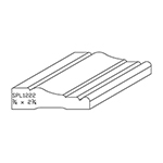 3/4" x 2-3/4" F/J Primed Poplar Custom Casing - SPL1222