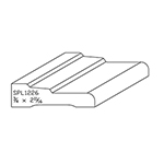 3/4" x 2-11/16" F/J Primed Poplar Custom Casing - SPL1226