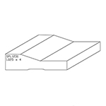 1.025" x 4" F/J Primed Poplar Custom Casing - SPL1231