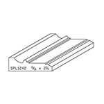 11/16" x 2-1/4" F/J Primed Poplar Custom Casing - SPL1242