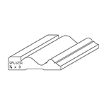 3/4" x 3" F/J Primed Poplar Custom Casing - SPL1251