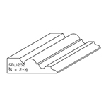 3/4" x 2-1/2" F/J Primed Poplar Custom Casing - SPL1252