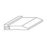 3/4" x 3-1/2" Character Grade White Oak Custom Casing - SPL1254