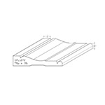 0.713" x 3-1/2" Quarter Sawn White Oak Custom Casing - SPL1272