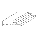 3/4" x 2-1/2" Brazilian Cherry Custom Casing - SPL128