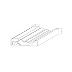 3/4" x 2.781" F/J Primed Poplar Custom Casing - SPL1294