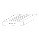 3/4" x 4" Quarter Sawn White Oak Custom Casing - SPL1297