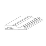 0.712" x 3.484" F/J Primed Poplar Custom Casing - SPL1319